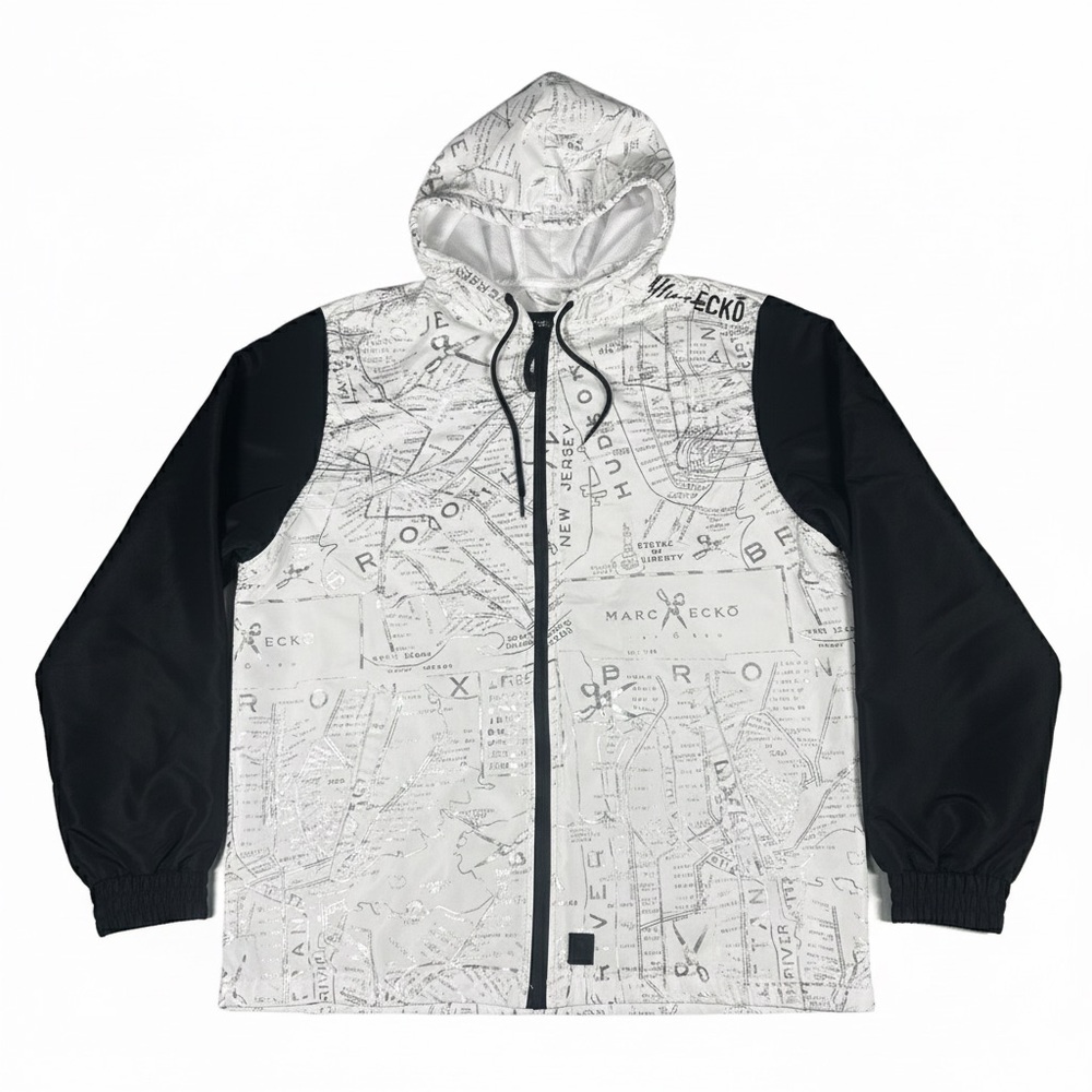 Marc ecko unlimited Black and White Men's Jacket/size L/G